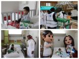 أمانة جدة تشارك المرضى فرحة اليوم الوطني بزيارة المنومين بالمستشفى الجامعي