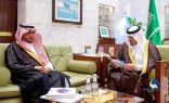 سمو أمير الرياض بالنيابة يستقبل رئيس جمعية بناء وتطوير المبادرات الشبابية